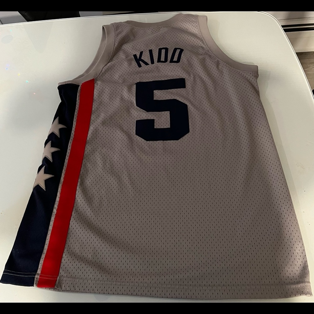 Jason Kidd New Jersey nets throwback jersey. Nike. Mens medium